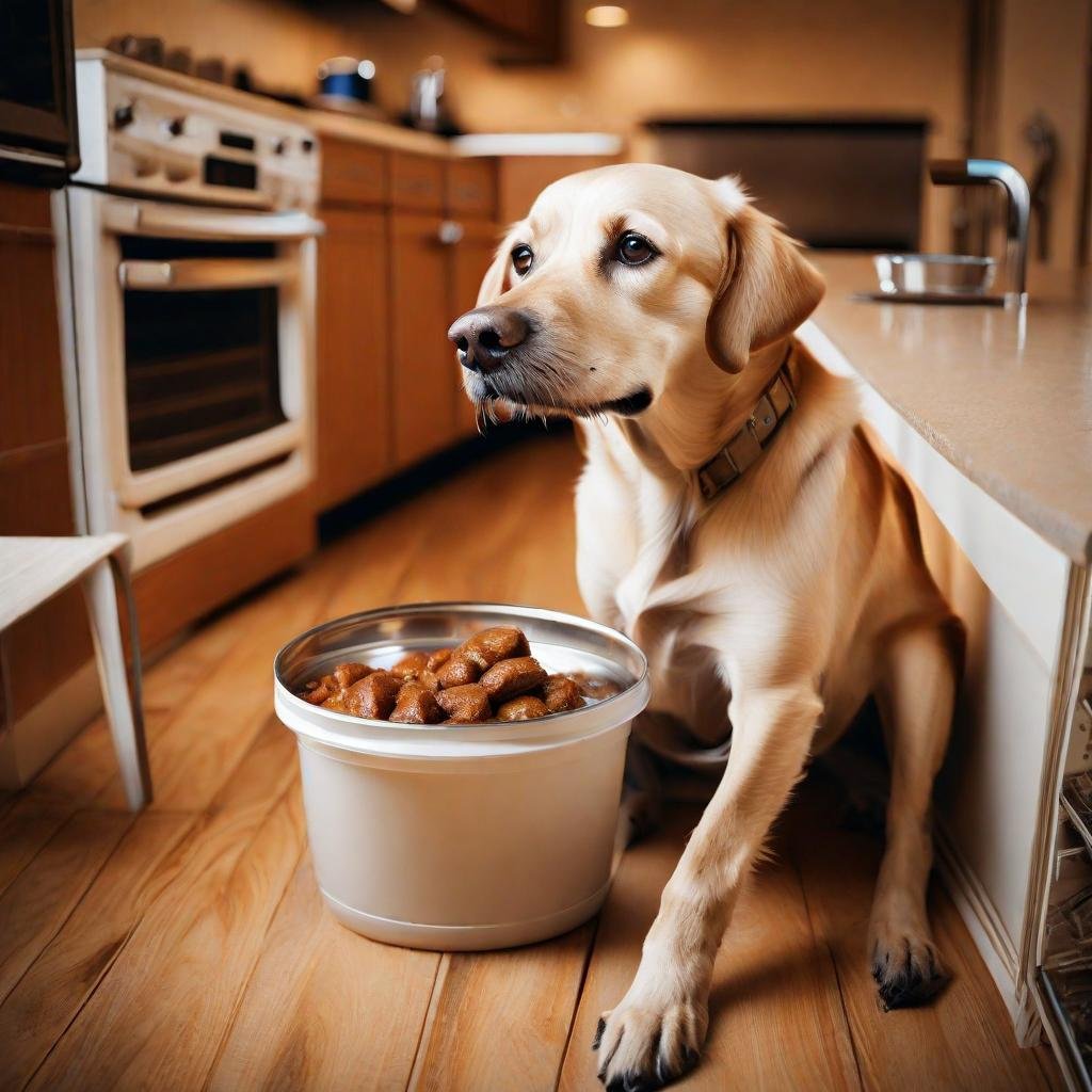 How long does a dog usually have diarrhea after changing food?

