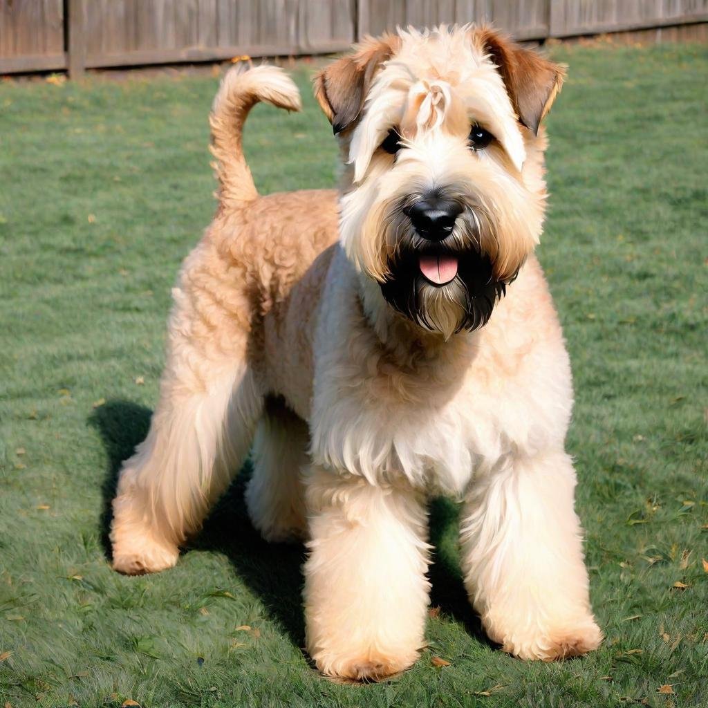 Soft Coated Wheaten Terriers :