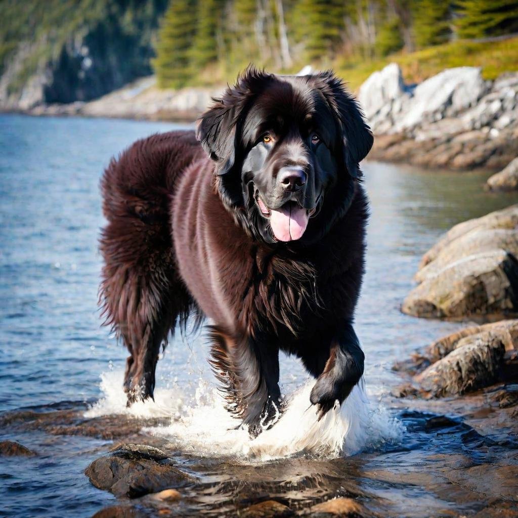Newfoundland med large dog breeds 