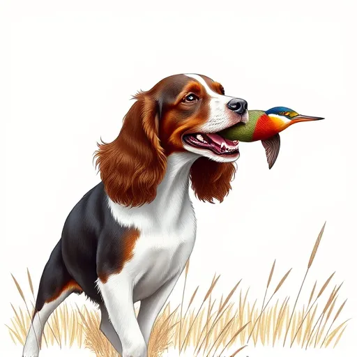 English Springer Spaniel hunting dog breeds 