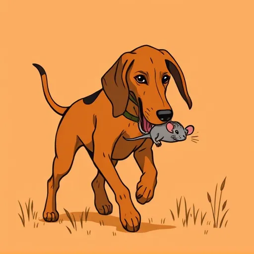 Redbone Coonhound dog breeds 