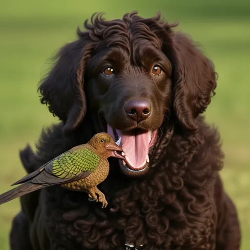 Curly-Coated Retriever large hunting dog breeds 