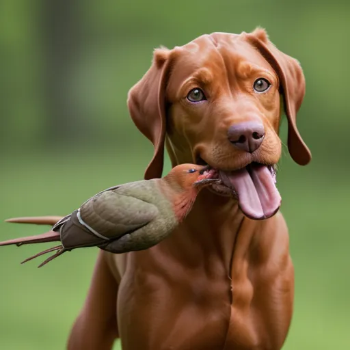 Vizsla hunting dog breeds 