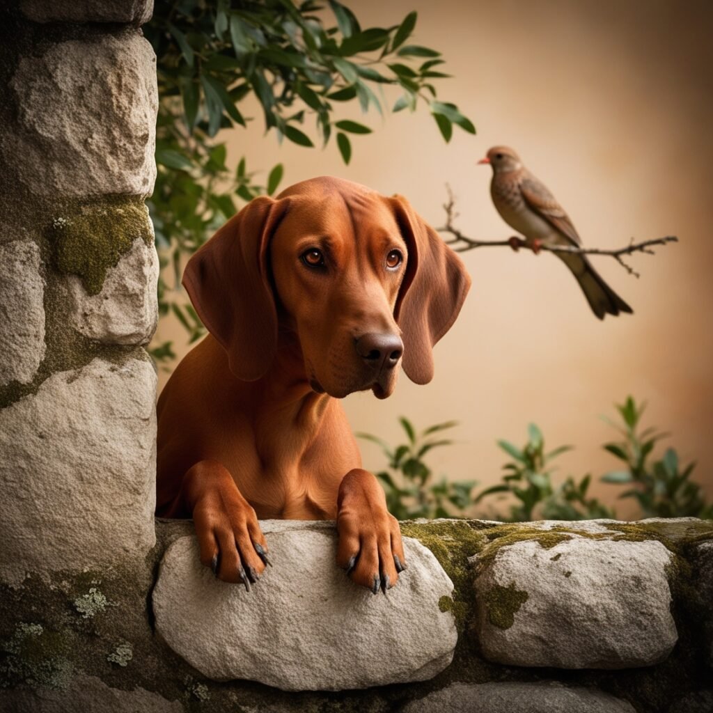 Vizsla hunting dog breeds 