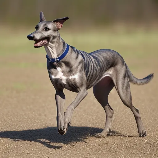 Greyhound brindle hunting dog breeds 