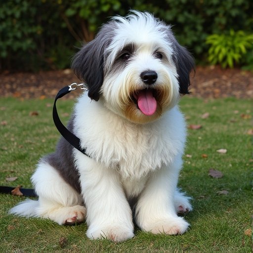 English Sheepdog big Fluffy Dog Breeds 