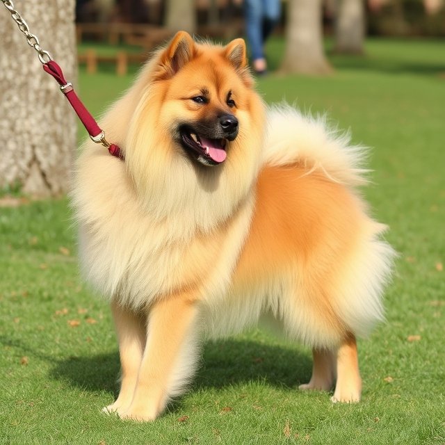 Eurasier big Fluffy dog breeds 