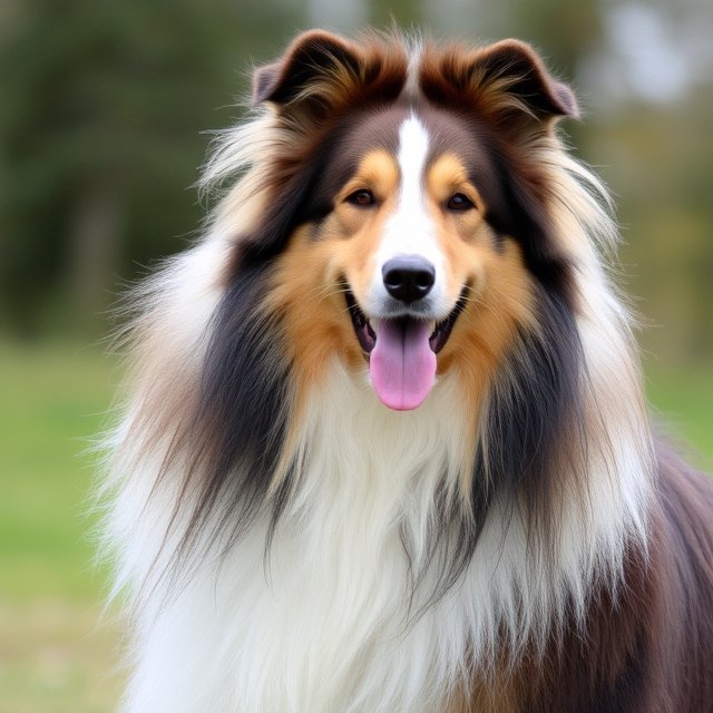 Rough Collie : big Fluffy dog breeds 