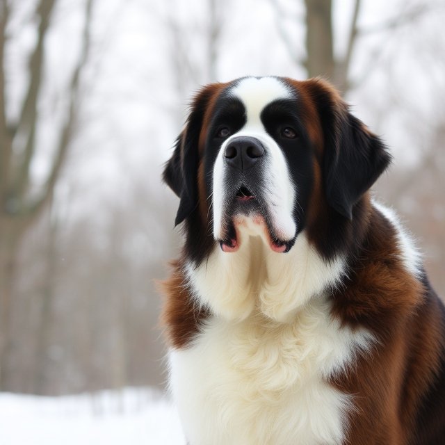 Saint Bernard : Big Fluffy Dog Breeds 