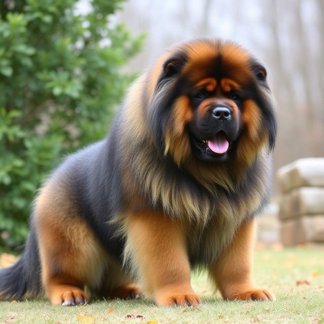 Tibetan Mastiff big Fluffy dog breeds 